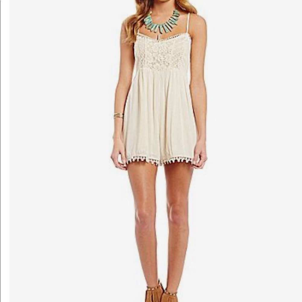 Coco+Jameson Ivory Romper